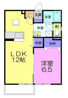 ラ・フォーレ 3【1階】の間取り