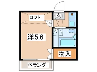 ヴィラMIYAKO【2階】の間取り