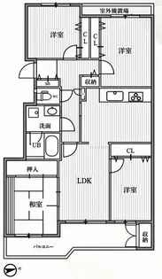 T’s garden横浜反町【4階】の間取り