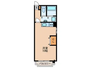 メナ-浄心【4階】の間取り