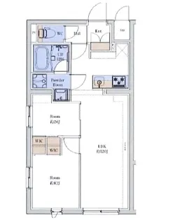 プロスタイルウェルス堀切菖蒲園【3階】の間取り