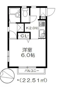 パイン ブランチ【2階】の間取り