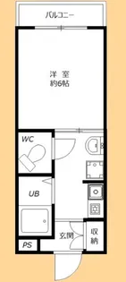 シオミプラザサード【3階】の間取り