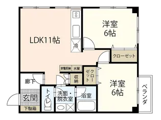 和昌ビル【2階】の間取り