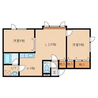 M’s House A(向町)【2階】の間取り