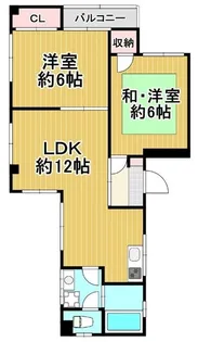 グリーンパレス【1階】の間取り