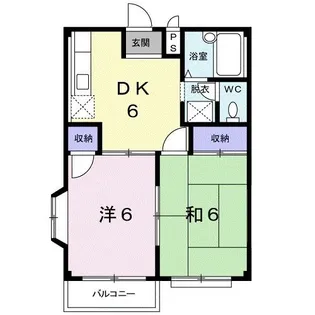 ハイツMT【2階】の間取り