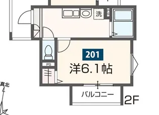 MELDIA上溝III【3階】の間取り