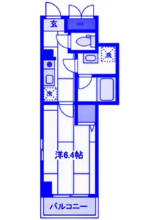 海成ビル【4階】の間取り
