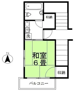 土肥マンション【2階】の間取り