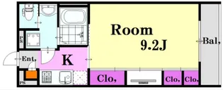St.Field曙【3階】の間取り
