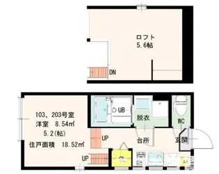 FIORIREII【1階】の間取り