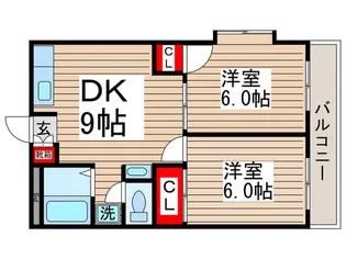 クレストヴィラ【4階】の間取り