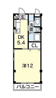 ノーブルハウス八幡【3階】の間取り