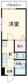 オメガパレス9丁目【2階】の間取り