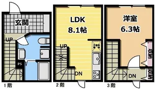 MOK-TERRACE GYOTOKUの間取り