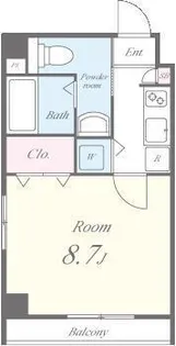 サンセール羽田【2階】の間取り