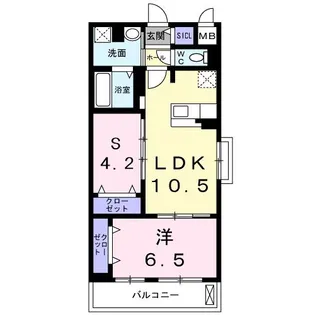 グレートドエル【2階】の間取り