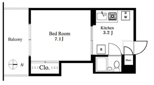 第7ゆたかビル【2階】の間取り