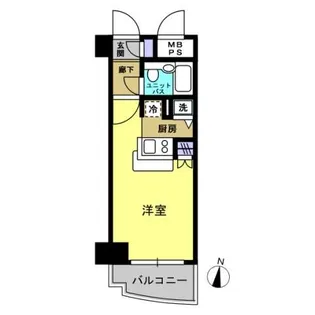 ワコーレ所沢【5階】の間取り