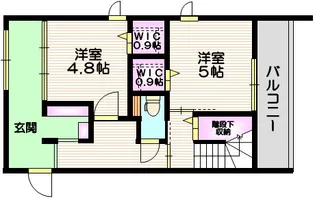 アノイエ 東棟【2階】の間取り