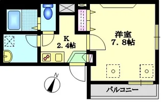 Clair maison【2階】の間取り