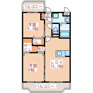 YS Spazio【4階】の間取り