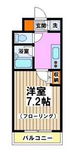 ビバリーホームズ吉祥寺【2階】の間取り