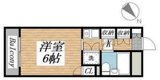 チェリーハイツ【2階】の間取り
