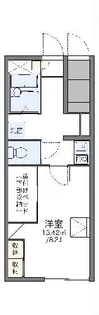 レオパレス曙【1階】の間取り