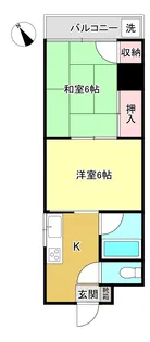 三居プラザ【3階】の間取り