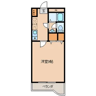 ファーストハイツ多賀【1階】の間取り