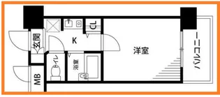 サンテミリオン品川戸越【11階】の間取り
