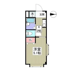 グレイスハイツ東綾瀬【1階】の間取り