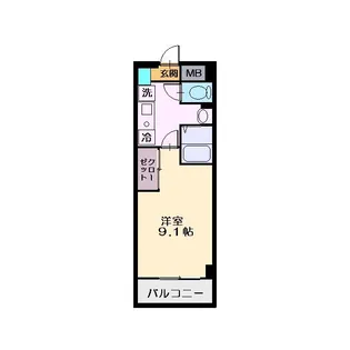 フォーレスト【2階】の間取り