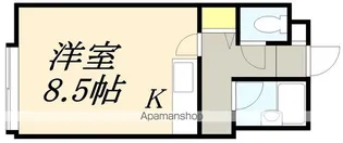 メゾンS&Y III【3階】の間取り