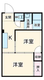 林ビル【4階】の間取り