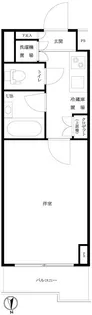 ルーブル西早稲田弐番館【6階】の間取り