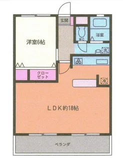 海老名プラーザ【3階】の間取り