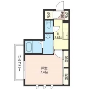 Belta【1階】の間取り
