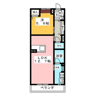Adonis (アドニス)【3階】の間取り