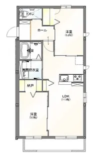 Villa Solare【ヴィラソラーレ】【2階】の間取り