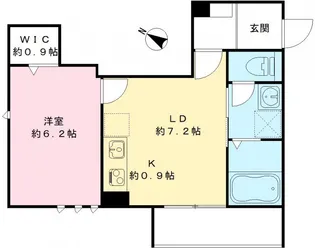 カームコートK【2階】の間取り
