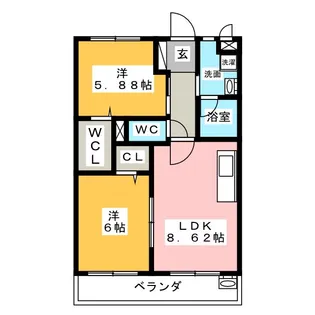 NEO【3階】の間取り