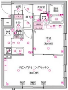 ベルシードステア―小竹向原【4階】の間取り