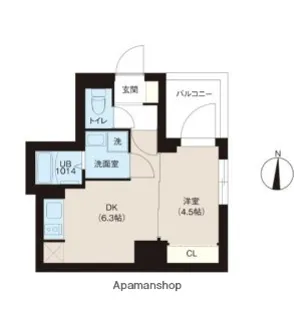 aLATO錦糸町south【5階】の間取り