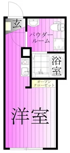 フィオーネ亀有【1階】の間取り