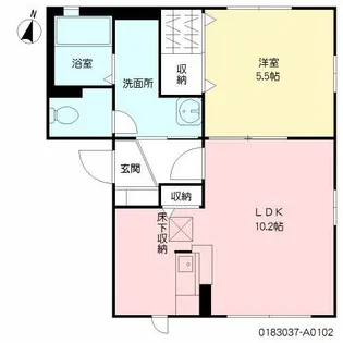カントリーヴァレー III【1階】の間取り