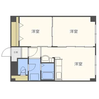 サントノーレ【7階】の間取り