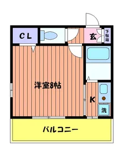 シャンブルド2【4階】の間取り